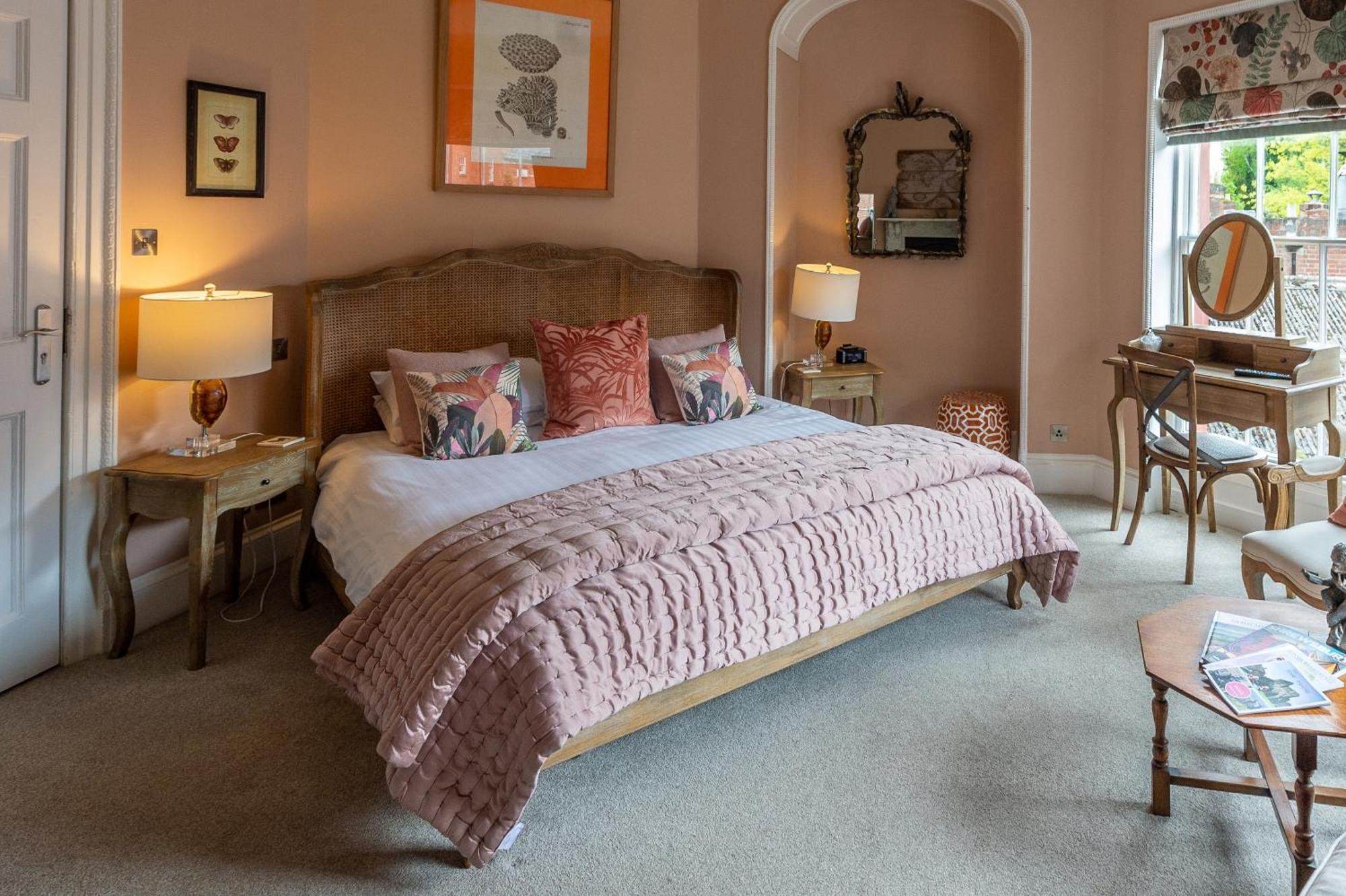Bed and Breakfast Darwin'S Townhouse Shrewsbury Pokój zdjęcie A bedroom at The Old parsonage